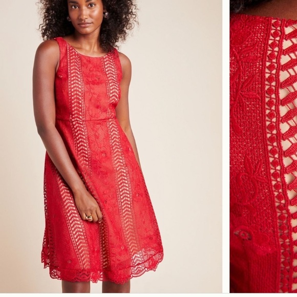 🌟hp🌟 Anthropologie NWT Georgia Mini Dress Size 4. - Picture 2 of 13